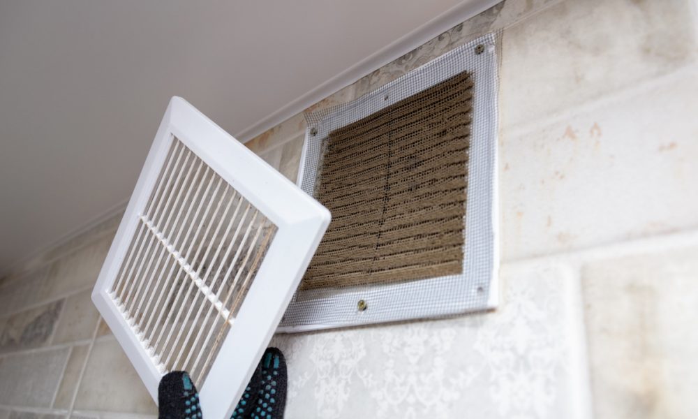 contaminated air ducts